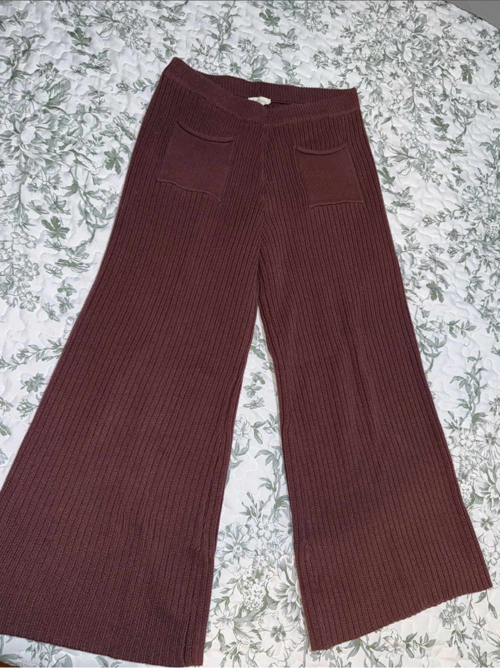 Knitted Umgee Ribbed pants